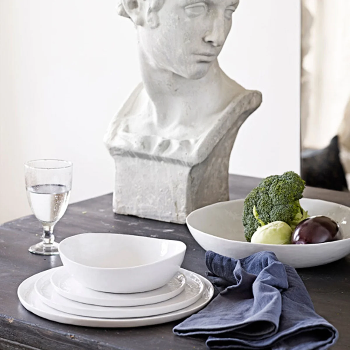 Plato de porcelana Biancap - Image 3
